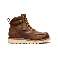 Leather Brown/Off White