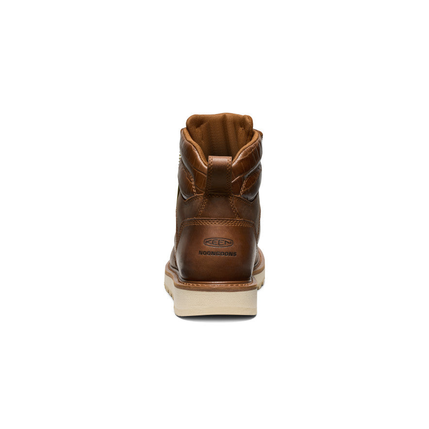 Men's Cincinnati 6" Boot (Soft Toe) x Noon Goons  Leather Brown/Off White