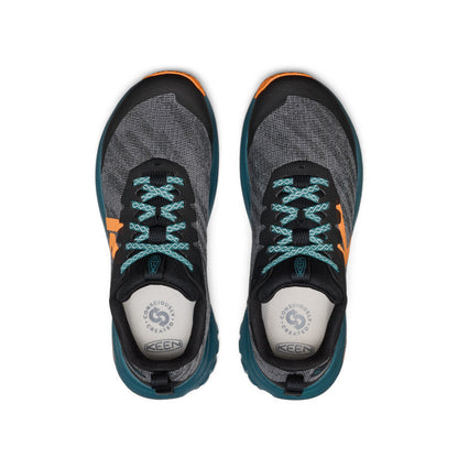 Men's Roam Trail Running Shoe Black/Orange Peel