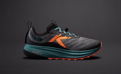 Men's Roam Trail Running Shoe Black/Orange Peel