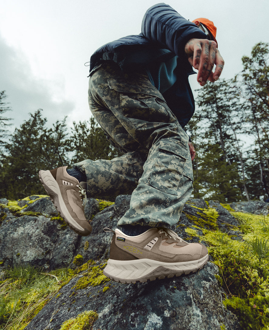 Men's Hightrail Vented Hiking Shoe Martini Olive/Black
