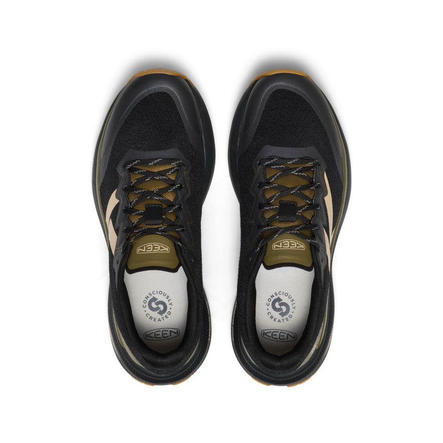 Men's WK500 Walking Shoe Black/Dark Olive