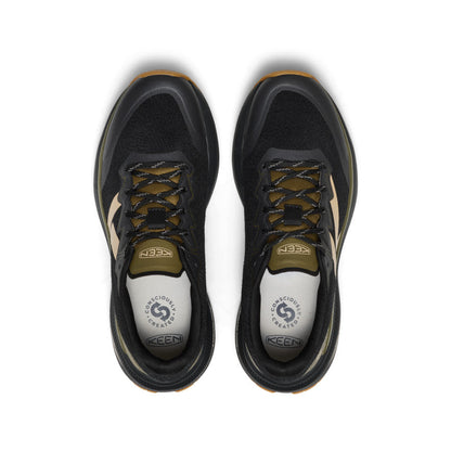 Men's WK500 Walking Shoe Black/Dark Olive