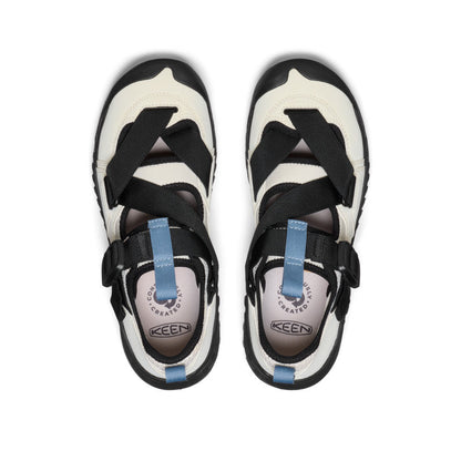 All Gender Hoodzerra Sandal Silver Birch/Black