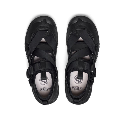 All Gender Hoodzerra Sandal Black/Black