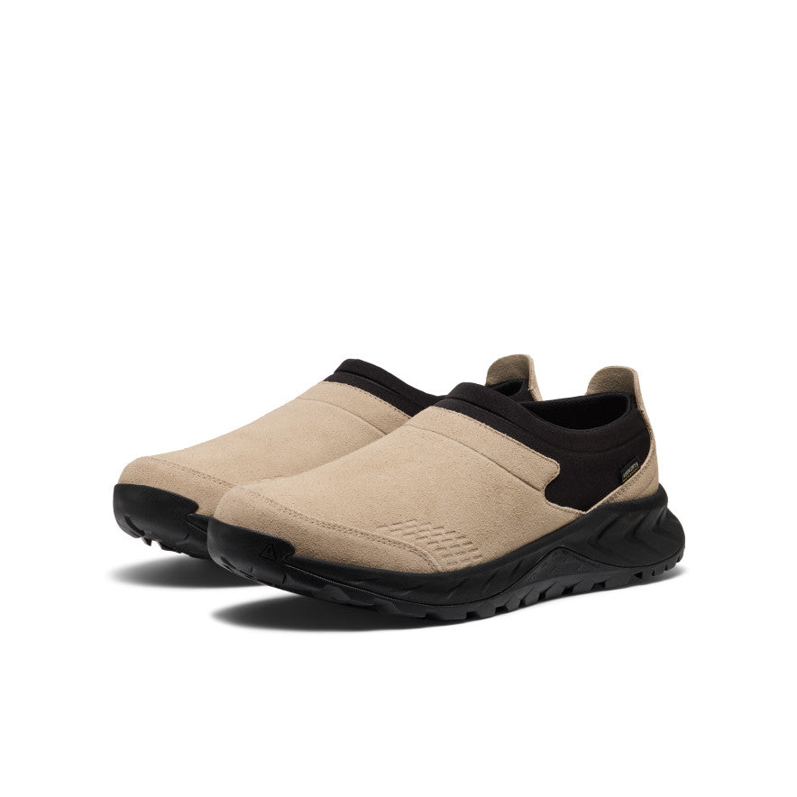 Men's TTS Moc Waterproof Sneaker Safari/Black