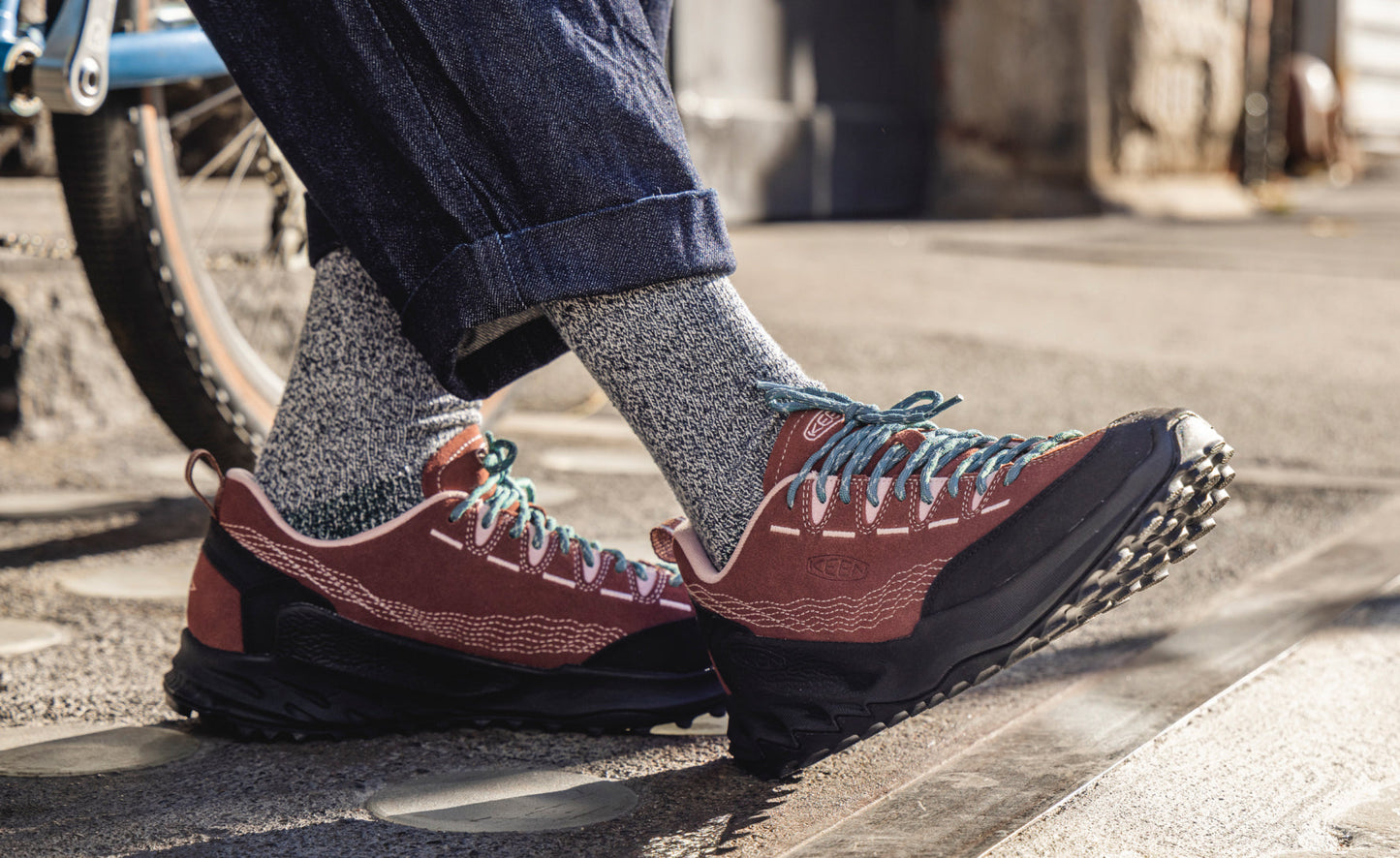 Men's Jasper Zionic Sneaker x Pilgrim Surf + Supply Marron/Adobe Rose