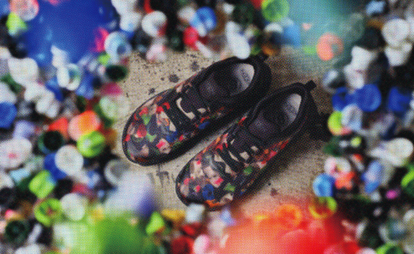 Men's 450 Dirt Hiking Shoe x Ultra Heavy & Palm Graphics Multi/Black