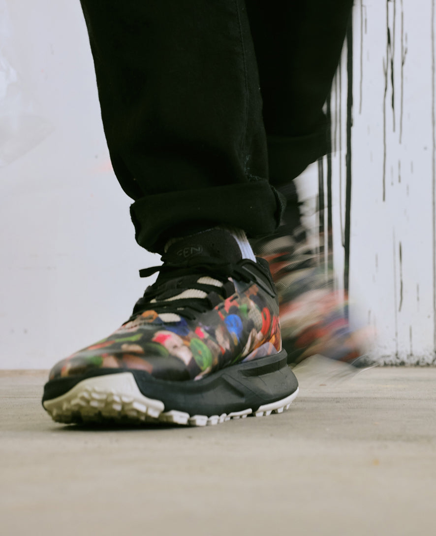 Men's 450 Dirt Hiking Shoe x Ultra Heavy & Palm Graphics Multi/Black