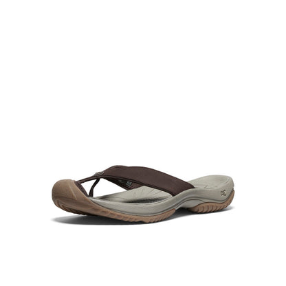 Men's Waimea Leather Flip-Flop Java/Plaza Taupe