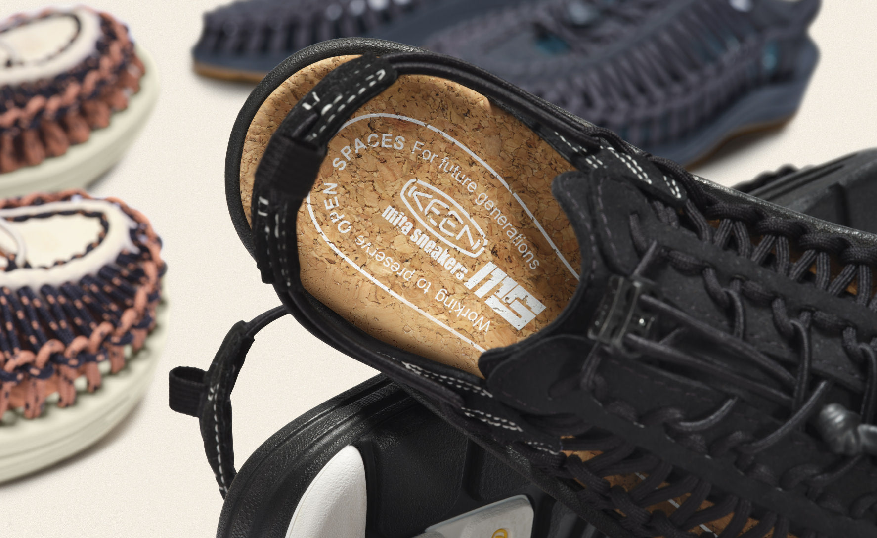 All Gender UNEEK II Convertible x Mita Sneakers Black/Ms4