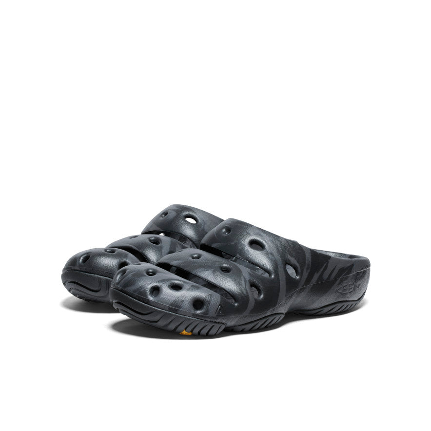 Men's Yogui Clog Black Marble