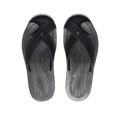 Men's Barbados Flip-Flop Black/Steel Grey