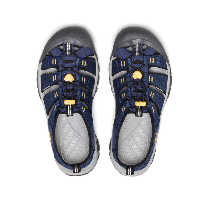Men's Newport H2 Sandal Naval Academy/Keen Yellow