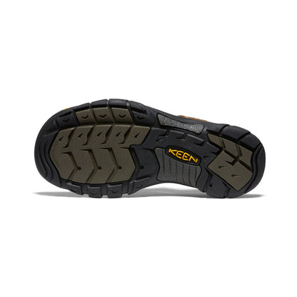 Men's Newport Leather Sandal Wide Bison