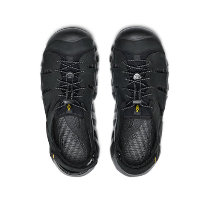 Men's Hyperport Fisherman Leather Sandal Black/Keen Yellow