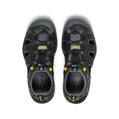 Men's SOLR Sandal Black/Gold