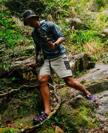 Men's Newport Retro Sandal x An Ko Rau An Ko Rau Purple