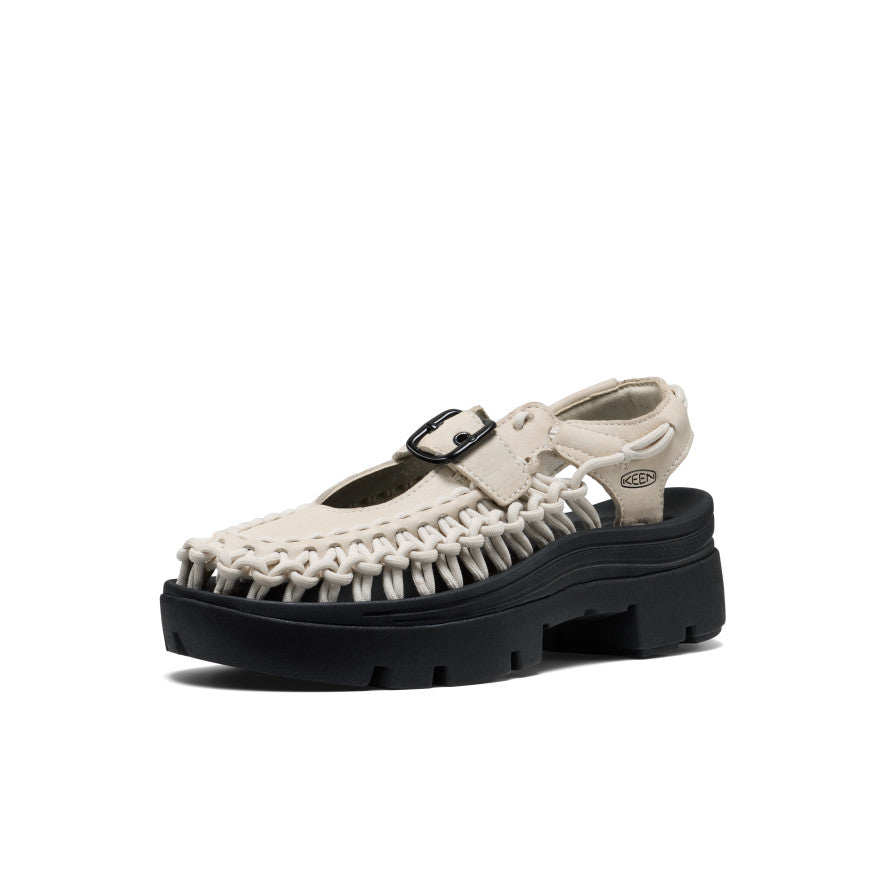 All Gender UNEEK PLT Mary Jane Sneaker Birch Smooth Lea