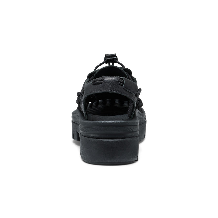 All Gender UNEEK PLT Sneaker Black Smooth Lea