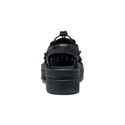 All Gender UNEEK PLT Sneaker Black Smooth Lea