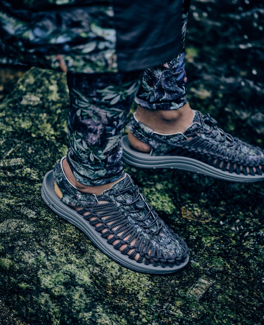 Men's UNEEK Sneaker x ELNEST Yakushima Forestra Camo