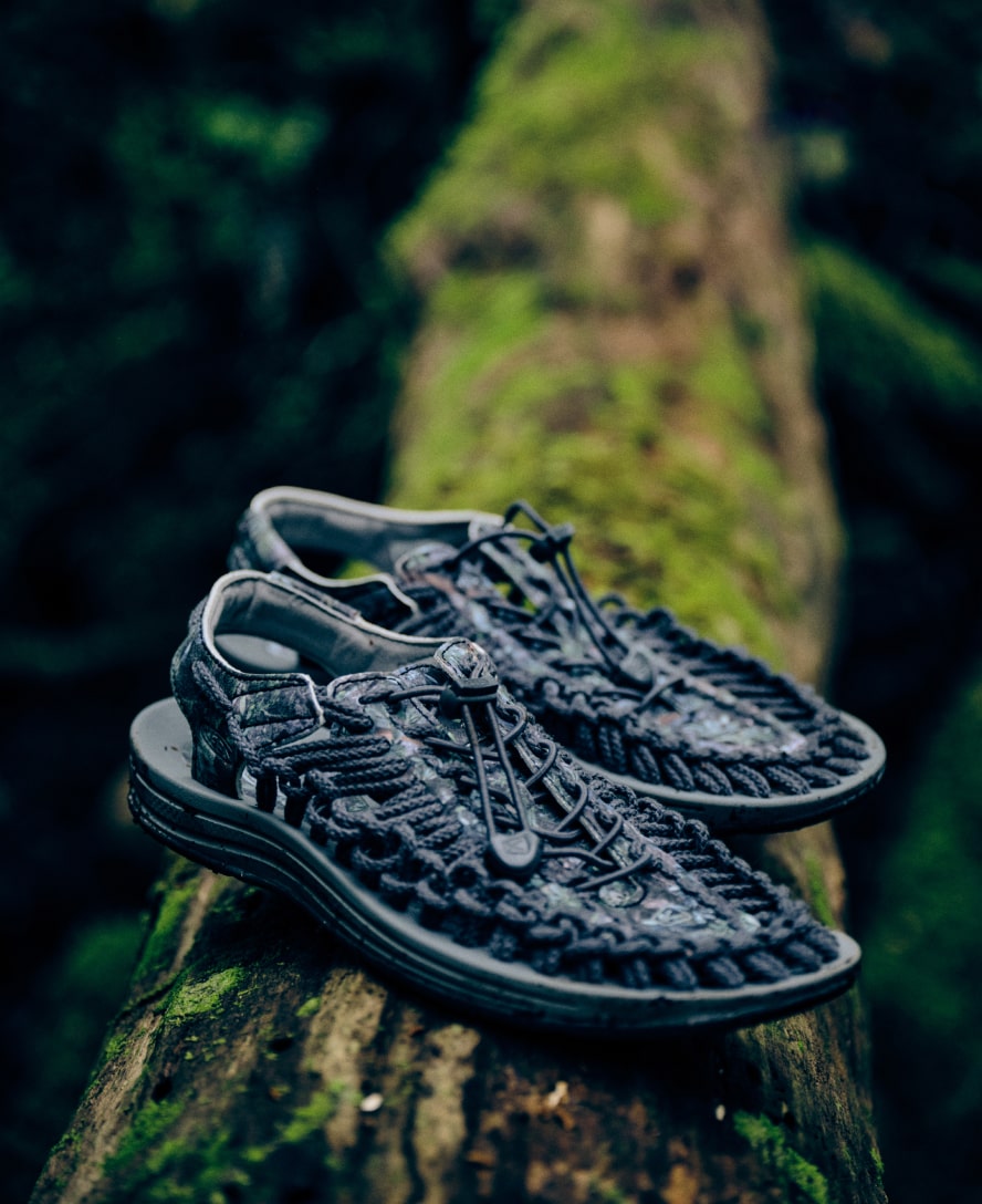 Men's UNEEK Sneaker x ELNEST Yakushima Forestra Camo