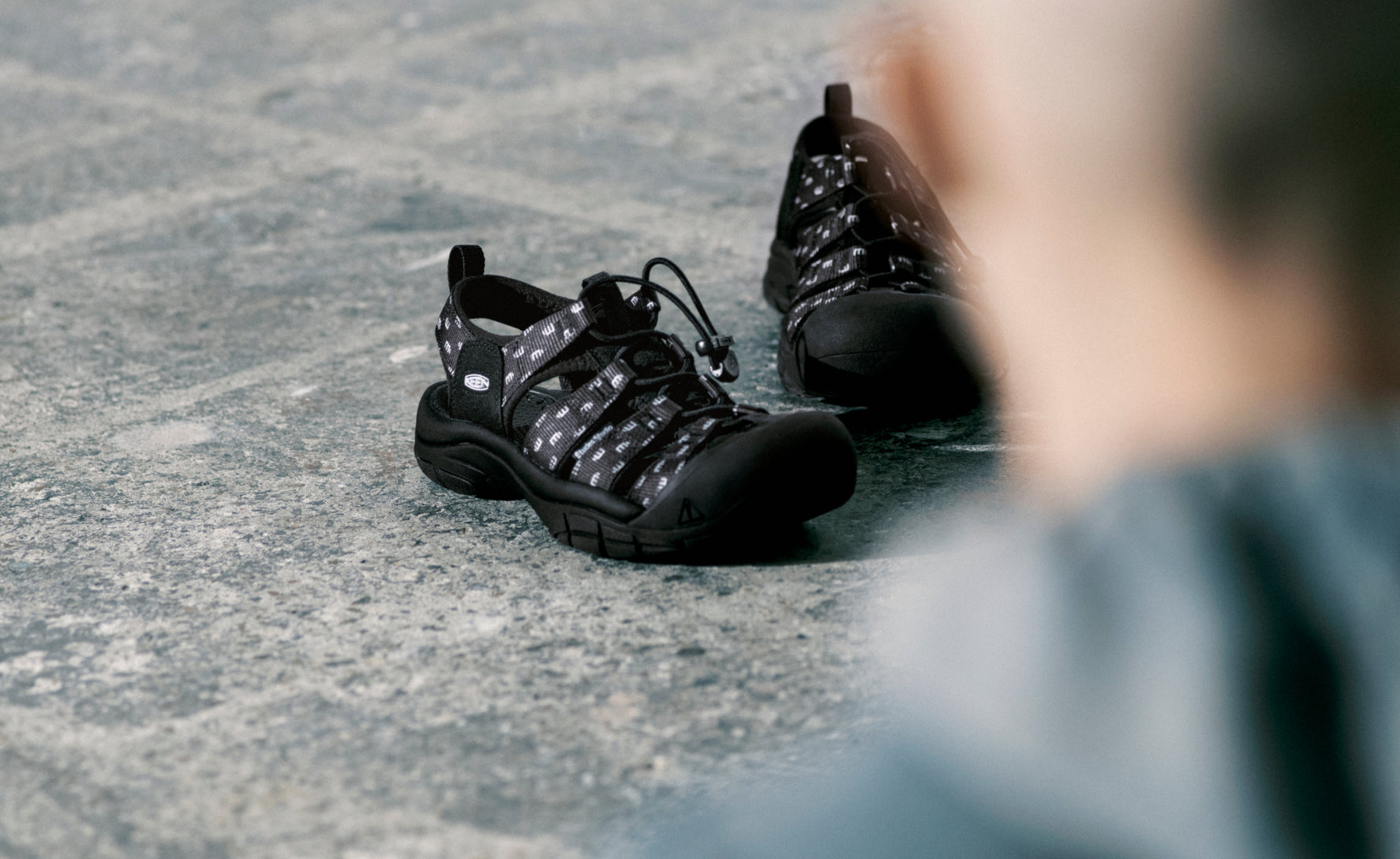 Men's Newport Retro Sandal x Études Studio Etudes Black