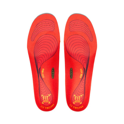 Men's Utility K-30 High Arch Insole Red