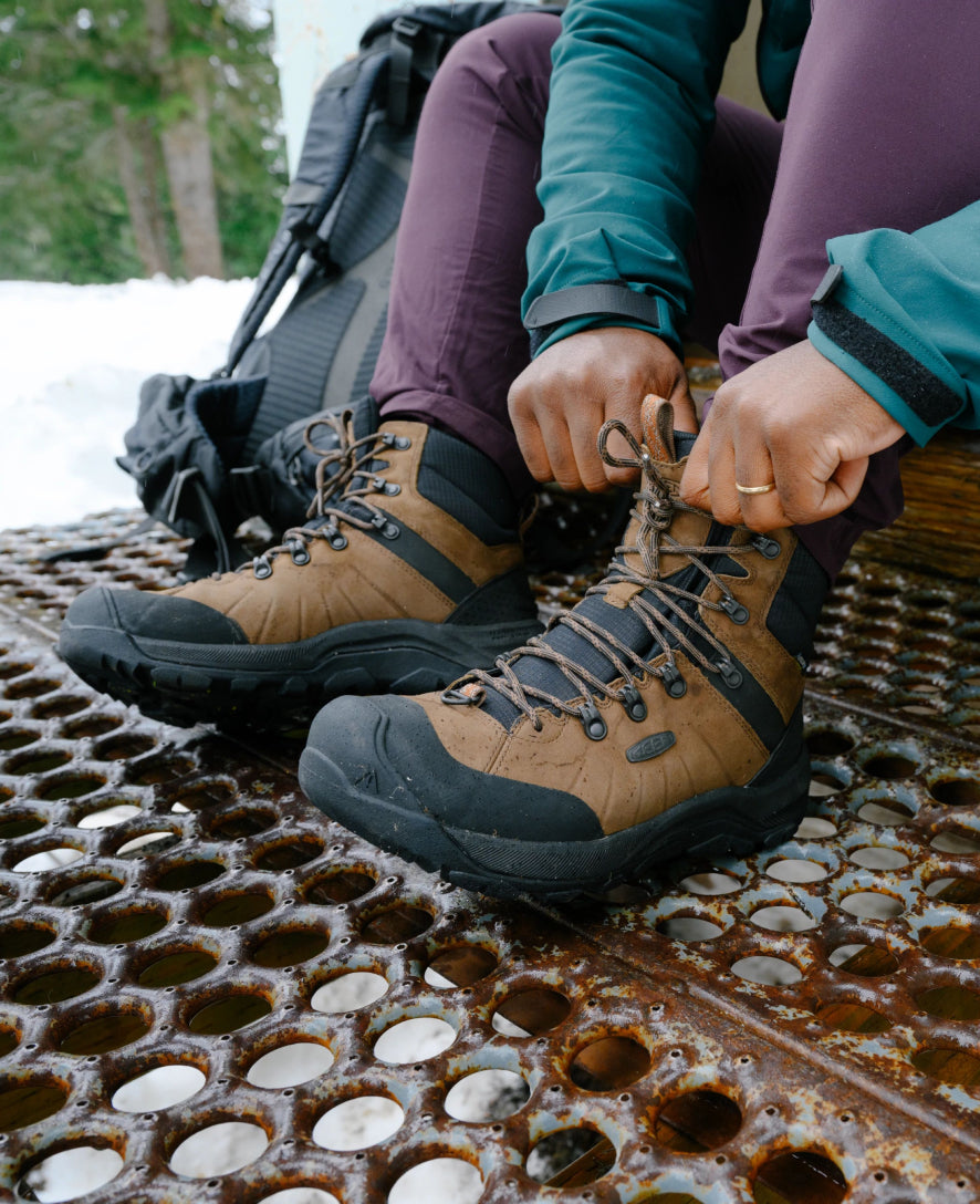 Men's Revel IV Polar Waterproof Boot Black/Lemon Curry