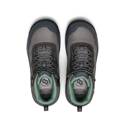 Women's Skokie Waterproof Work Boot (Carbon Toe) Magnet/Black
