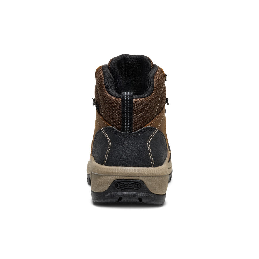 Women's Skokie Waterproof Work Boot (Soft Toe) Bison/Black