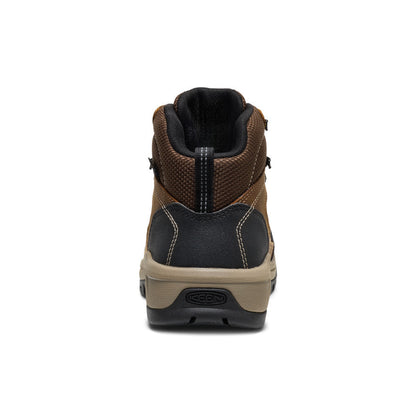 Women's Skokie Waterproof Work Boot (Soft Toe) Bison/Black