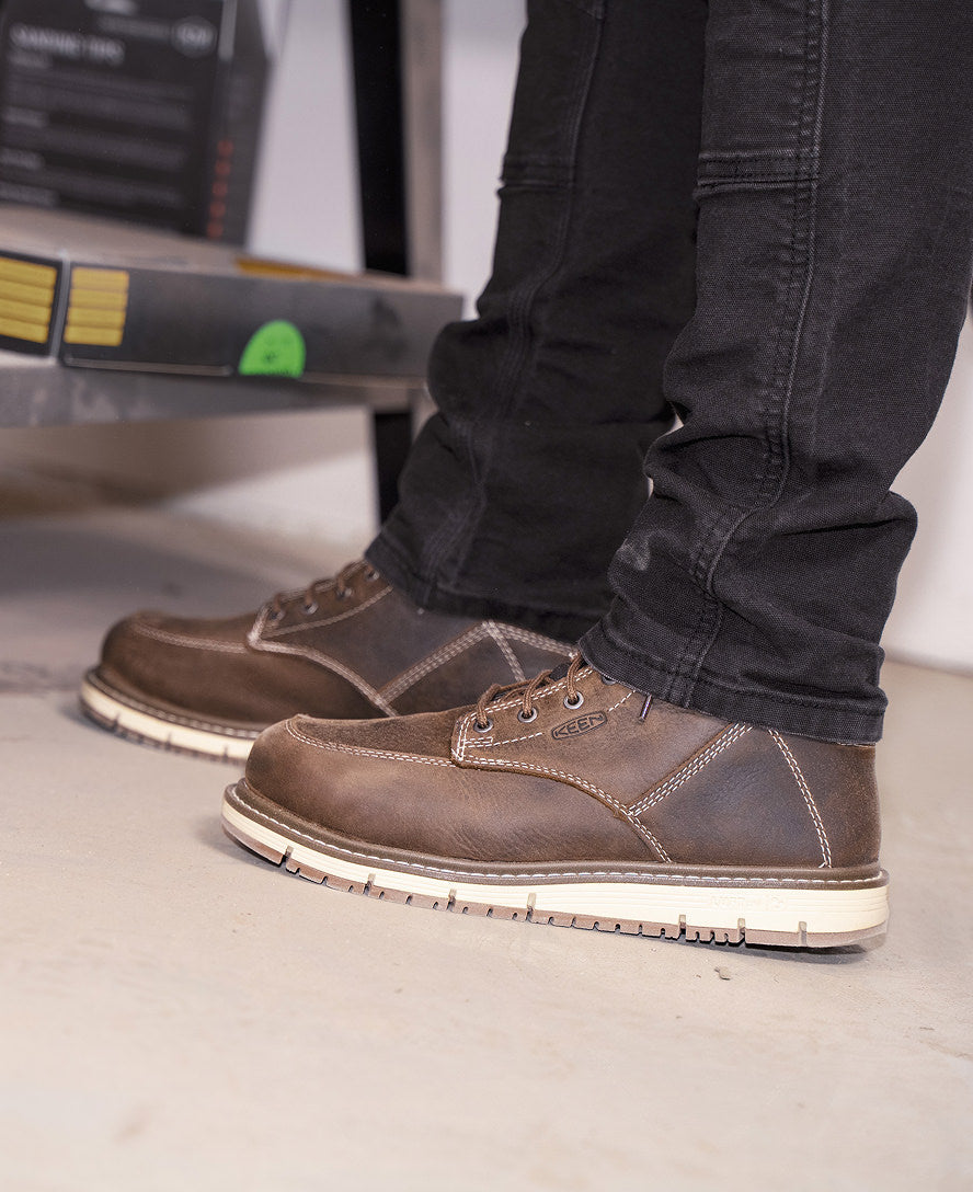 Women's San Jose 6" Waterproof Boot (Aluminum Toe) Cascade Brown/Gum