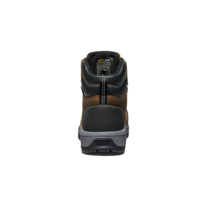 Women's Evanston 6" Waterproof Boot (Carbon Toe) Bison/Black