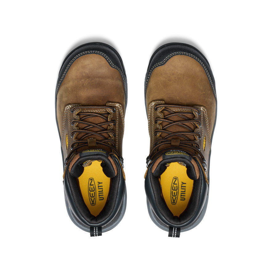 Women's Evanston 6" Waterproof Boot INT MET (Carbon Toe) Bison/Black