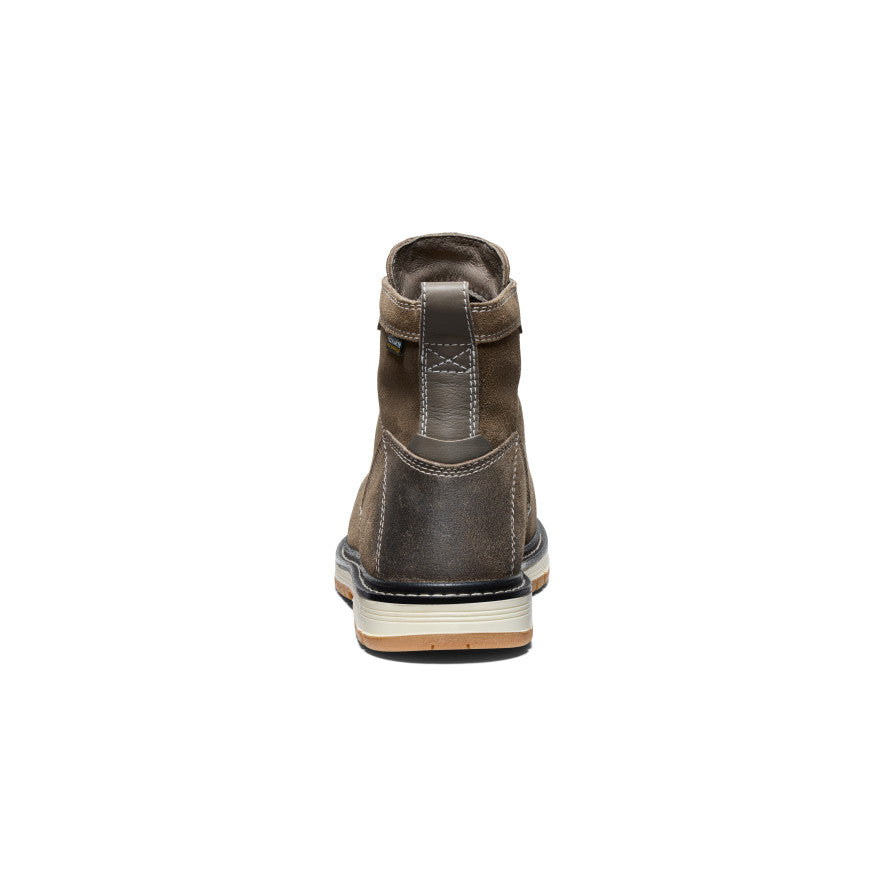 Women's San Jose 6" Waterproof 90° Heel Boot (Aluminum Toe) Steel Grey/Gum