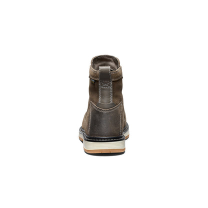 Women's San Jose 6" Waterproof 90° Heel Boot (Aluminum Toe) Steel Grey/Gum