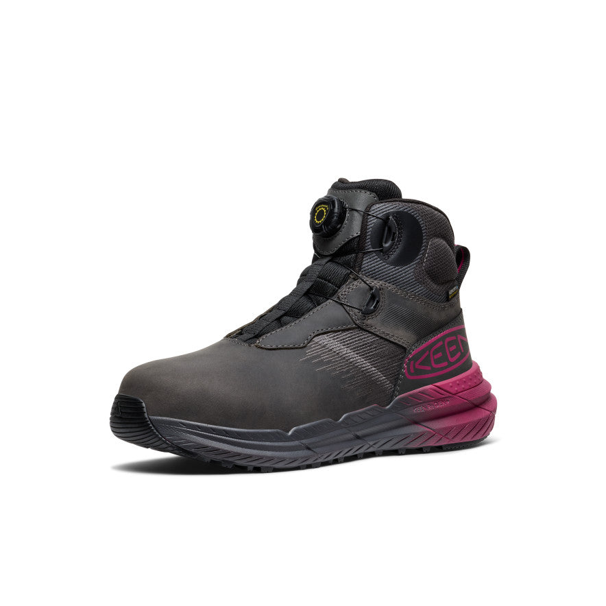 Women's Snapline RF Waterproof Boot (Carbon Toe) Magnet/Black