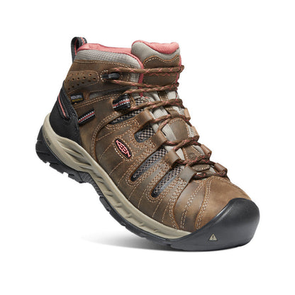 Women's Flint II Waterproof Boot (Soft Toe) Cascade Brown/Brick Dust