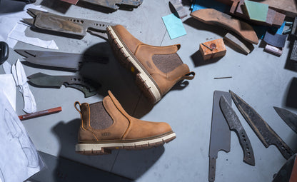 Women's San Jose Chelsea 90° Heel Boot (Soft Toe) Belgian/Gum