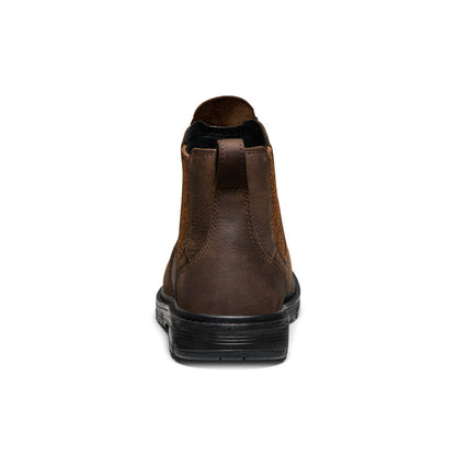 Women's San Jose Chelsea 90° Heel Boot (Aluminum Toe) Cascade Brown/Black