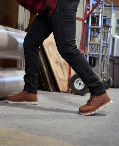 Women's San Jose 6" Boot (Soft Toe) Gingerbread/Off White