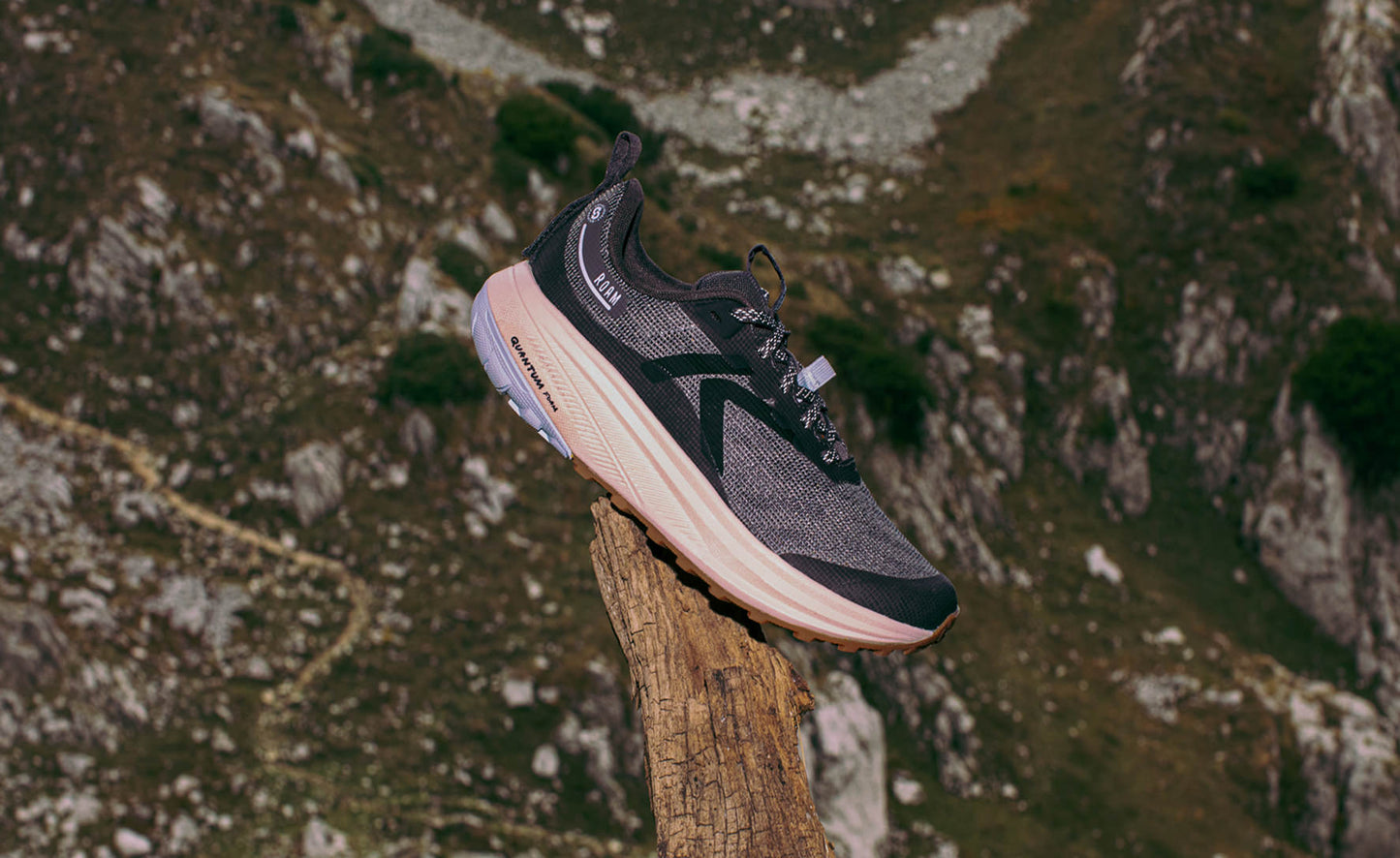 Women's Roam Trail Running Shoe Magnet/Ballad Blue