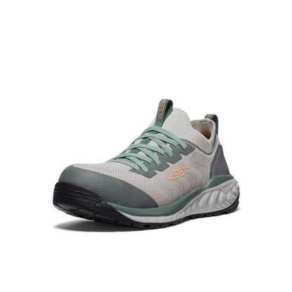 Women's Arvada Shift Work Sneaker (Carbon Toe) Steel Grey/Granite Green