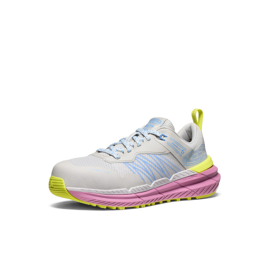 Women's Speedworks ESD Work Sneaker (Carbon Toe) Alloy/Moonlight Mauve