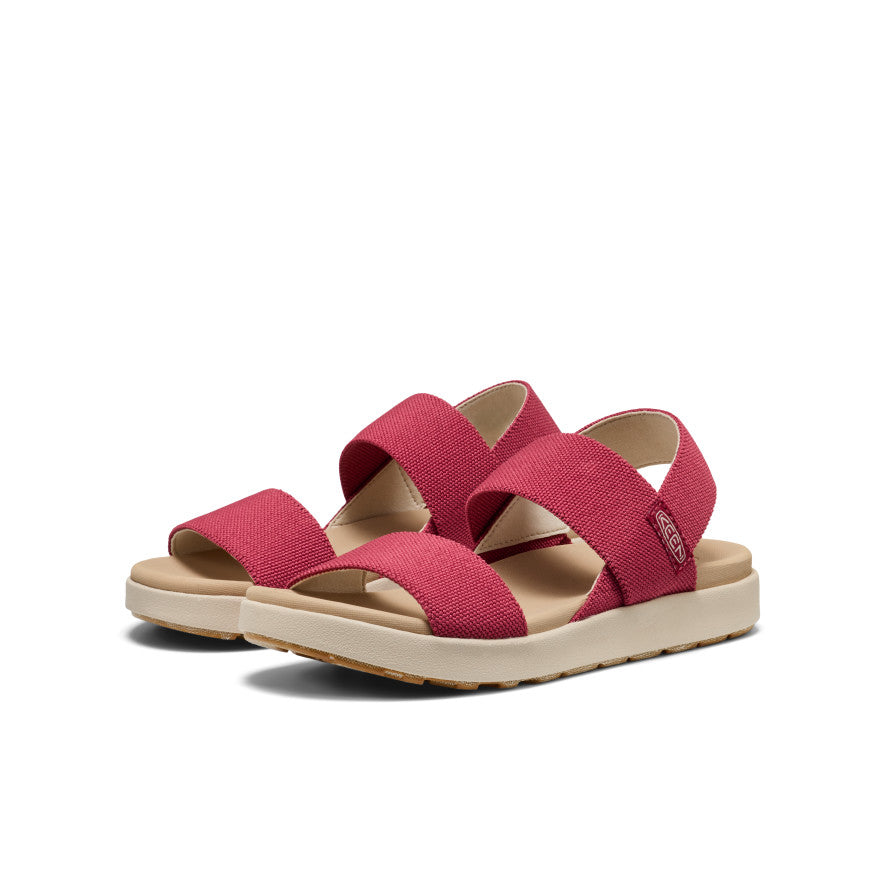 Women's Elle Backstrap Sandal Garnet/Birch