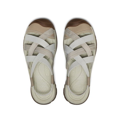Women's Whisper Lattice Sandal Plaza Taupe/Silver Birch