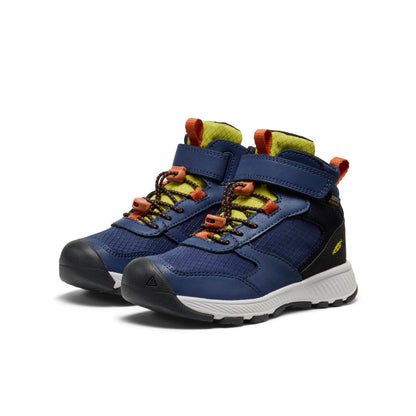 Little Kids' Skua Waterproof Boot Naval Academy/Rogue Green