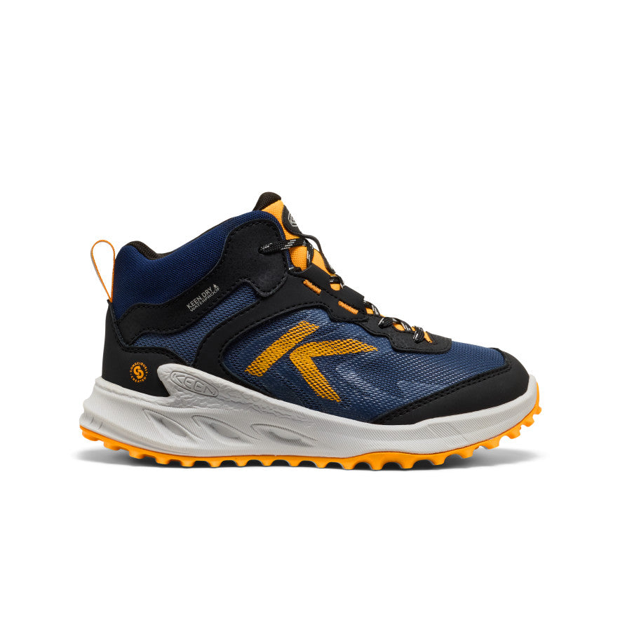 Big Kids' Zionic Waterproof Boot Naval Academy/Bright Marigold